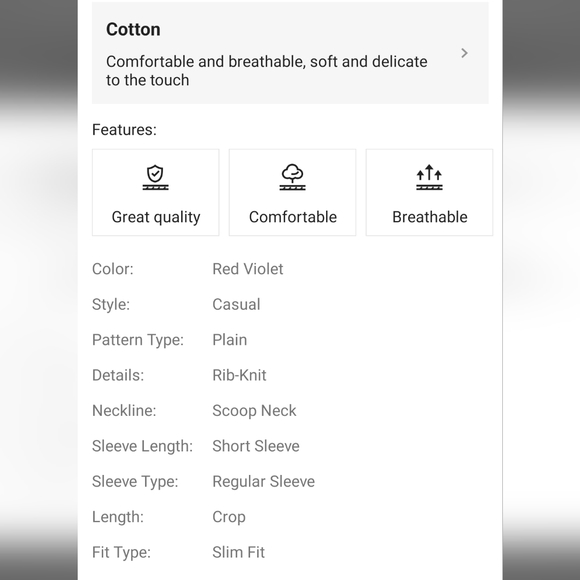 Ribbed crop top 🩷 - Picture 9 of 16